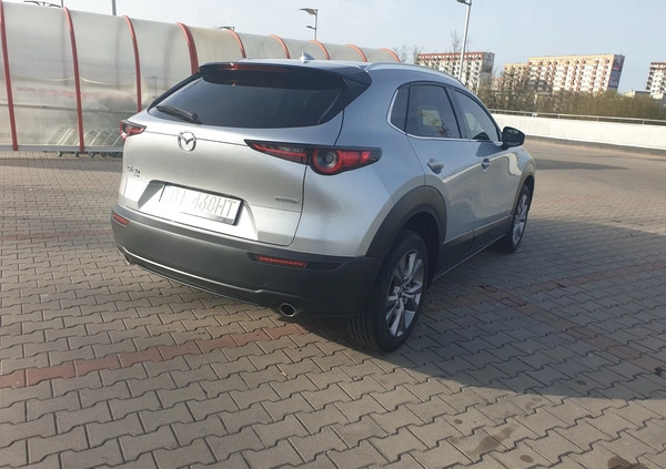 Mazda CX-30 cena 99900 przebieg: 49000, rok produkcji 2021 z Białystok małe 79